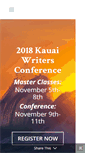 Mobile Screenshot of kauaiwritersconference.com